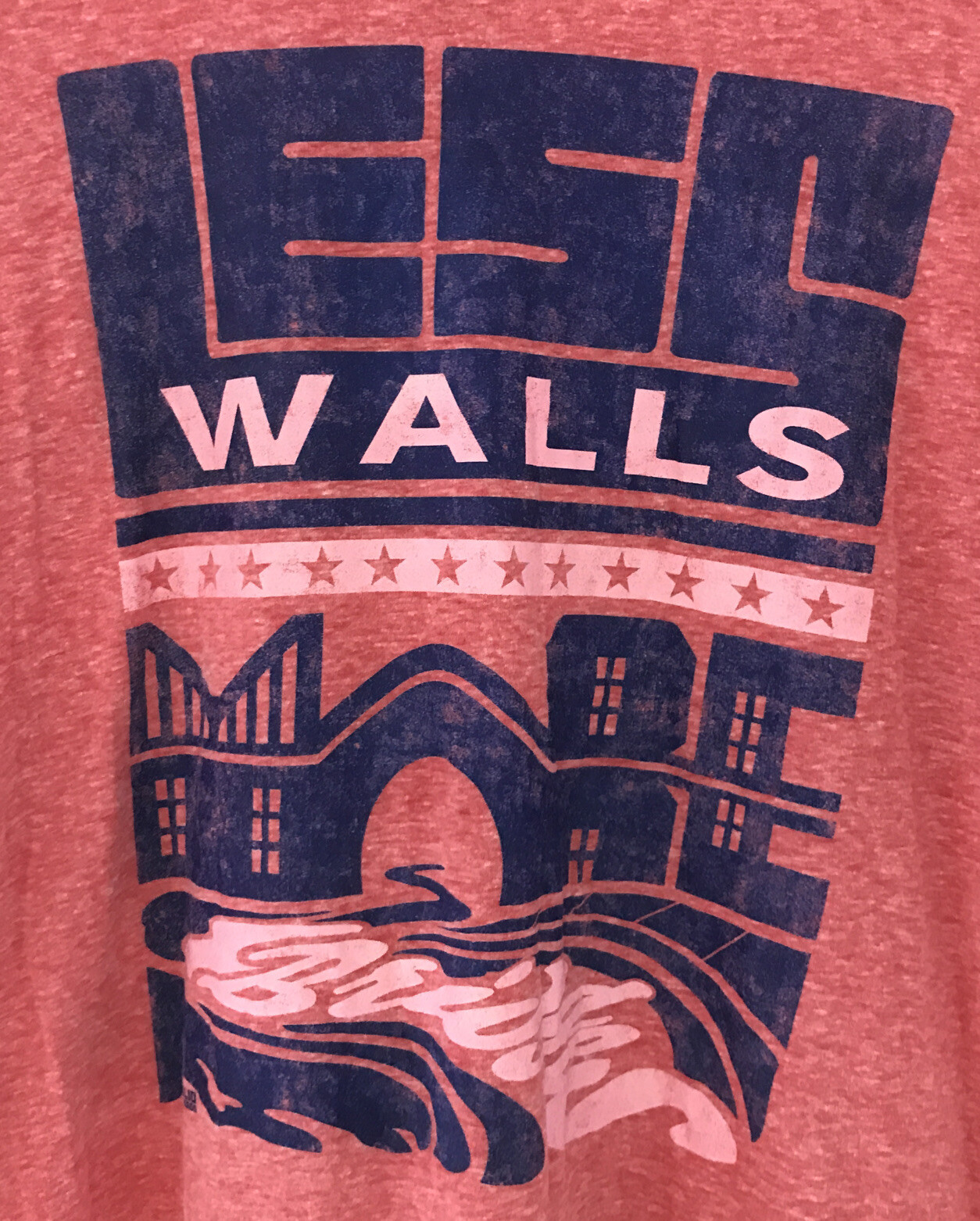 Solid Threads Less Walls More Bridges Heather Pin… - image 1