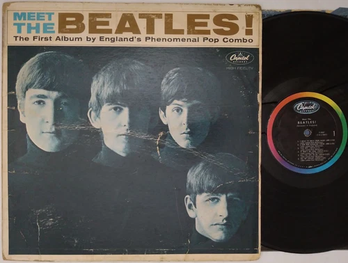 Meet The Beatles! - Mono USA 12" LP (1964) Capitol  T2047