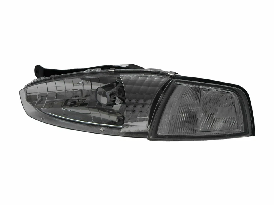 Faro transparente cromado Mirage MK5 1995-2003 2D/3D para Mitsubishi LHD Foto 2 de 4