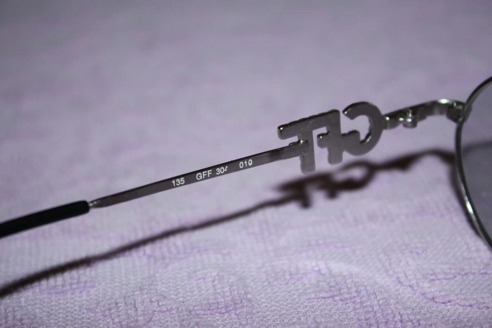 Gafas Gianfranco Ferrè 304 010 GFF DE COLECCIÓN AÑOS 90 pedrería 52□19/135 Foto 4 de 4