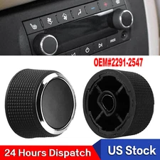 Fits 2007-2013 Chevrolet GMC Rear Control Knobs Audio Radio Suburban Tahoe 2PCS