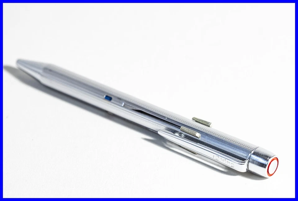 ROTRING 4 Farb Kugelschreiber MULTI  PEN mit NEUEN MINEN Schieber Mechanik - Bild 3 von 4