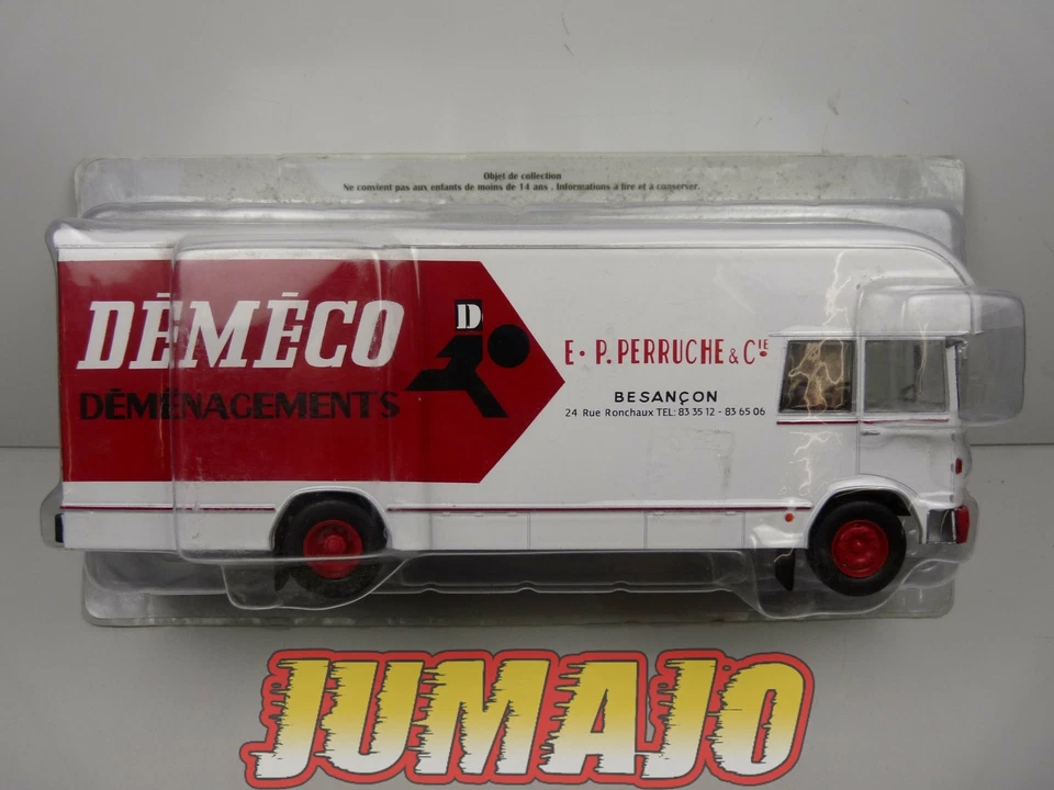 BER2 CAMIONS 1/43 Hachette IXO BERLIET GBK75 Déménagement Déméco - Photo 4/4