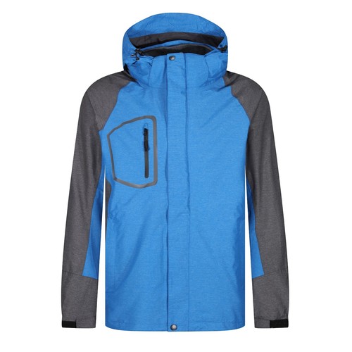 Mens 3 in 1 Waterproof Full Zip Up Jacket Coat Inner Fleece Windproof Warm Top - Picture 13 of 24