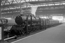 London Midland Scotland Class 6P 460 No 46154 The Hussar At Waterloo Old Photo
