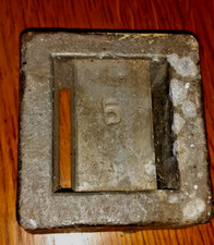 US divers 5 pound hard lead belt dive weight