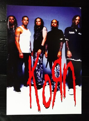 C4670 KORN Blink-182 Vintage Thailand ONLY 1 COLOR PAGE MEGA RARE