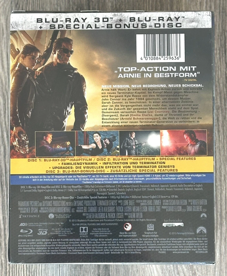 Terminator Genisys „Limited Edition Blu-Ray Gift Set“ OVP - Bild 2 von 3