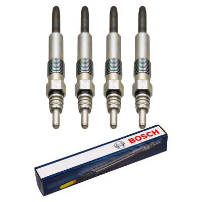 4 x Glühkerze BOSCH für 1.9 TDI SDI VW Passat 3B Golf 4 Golf 3 AUDI 80 A3 A4 A6