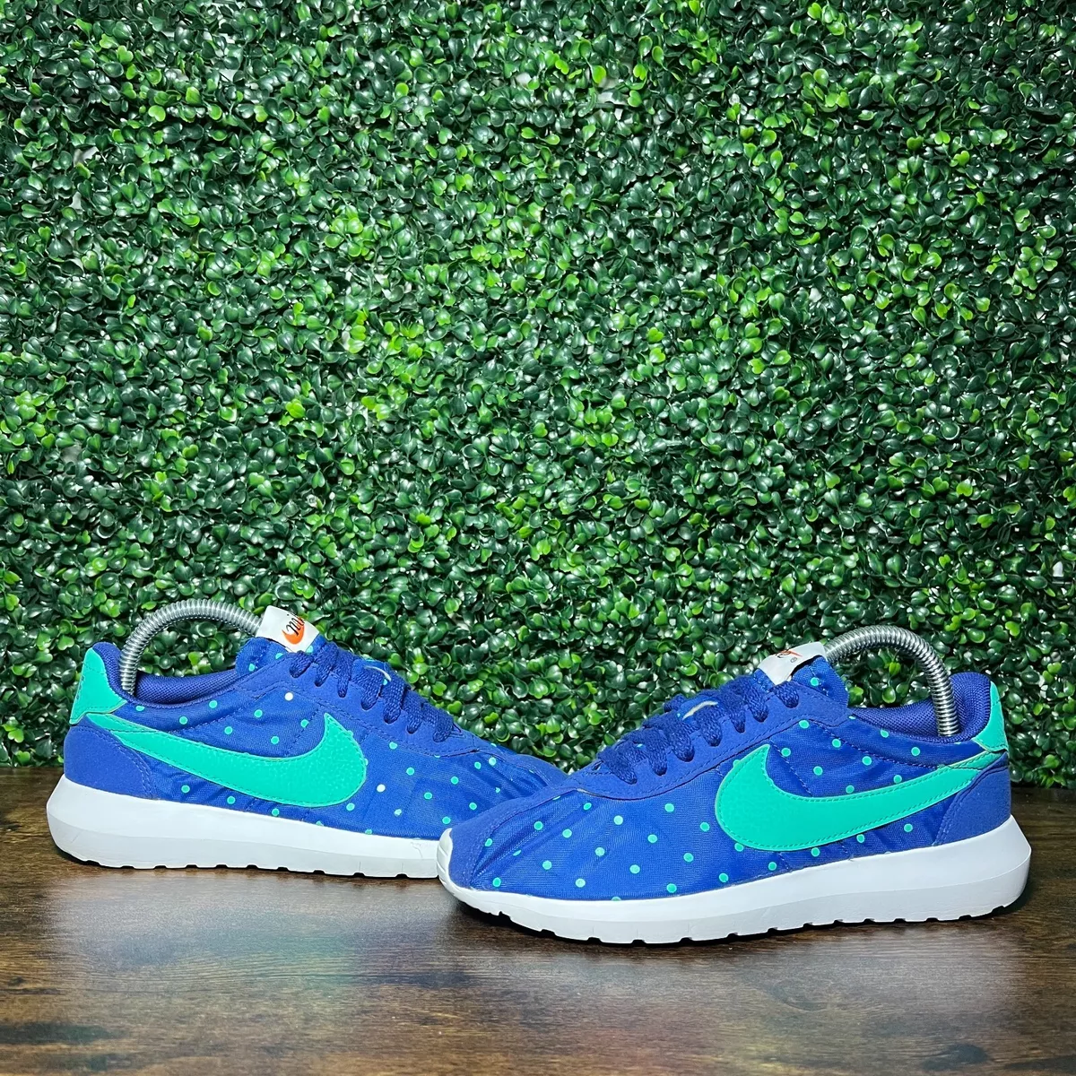 Nike Roshe LD 1000 Polka Dot Blue Women Size 7 Shoes 810861 431 Athletic Casual