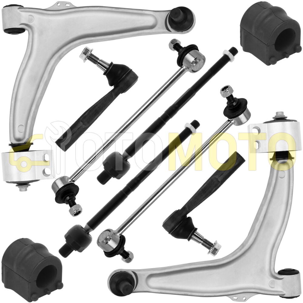 Bras de suspension avant et rotule de direction pour Opel Vectra C Signum berline break