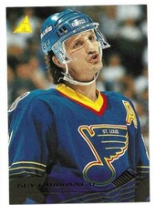 GUY CARBONNEAU 1995-96 PINNACLE CARD NEAR MINT+ CONDITION