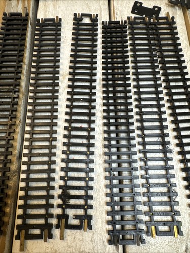 Vintage Atlas HO Scale Right Switch & 9 Long Straight Tracks 1 Short Track - Picture 6 of 10