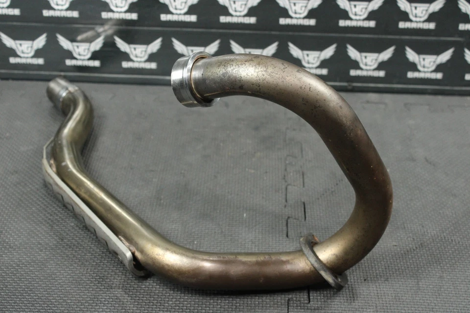 2006 99-06 YAMAHA TTR250 OEM TUBO DE ESCAPE CÂMARA CABEÇALHO 4GY-14611-01-00 - Imagem 3 de 4