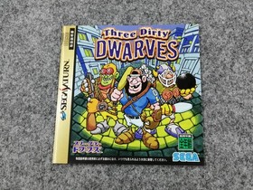 Sega Saturn Software Model Three Dirty Dwarfs Sega FLR10