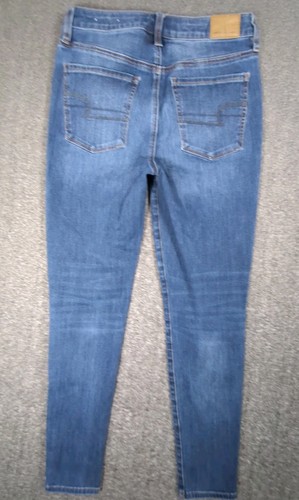 American Eagle Next Level Stretch Super High Rise Jegging Jean 6 Short (28x26) - Picture 2 of 8