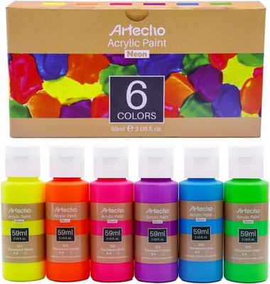 Artecho Acrylic Paint 6x59ml Neu OVP*