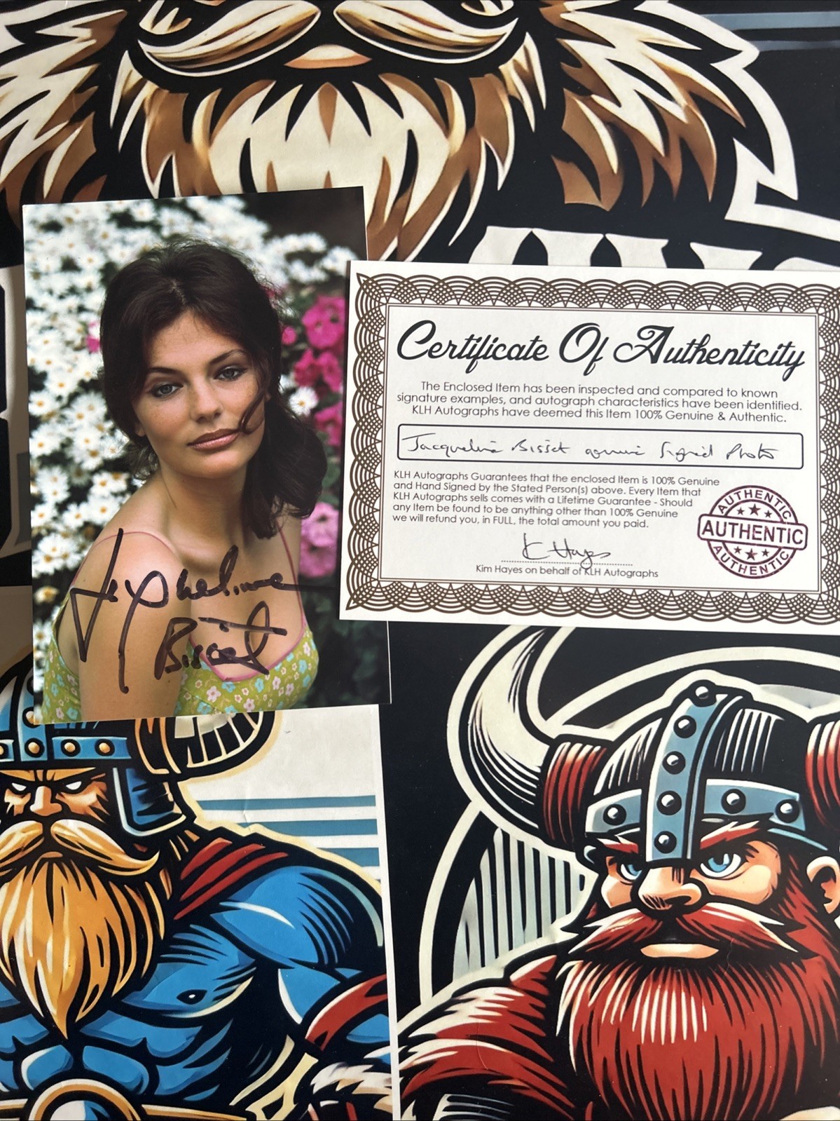 Jacqueline Bisset Signed 6x4 Photo The Deep Murder On The Orient Autograph + COA image 2