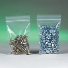 11 x 11'' - 6 Mil Clear Reclosable Poly Bags-Case of 500