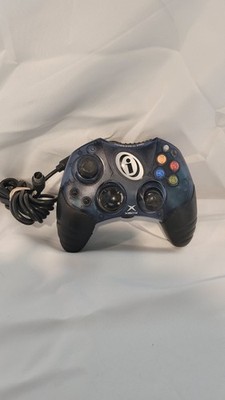 Interact PowerPad Pro Color Controller Original Xbox Clear Blue Wired Tested