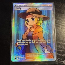 Pokemon Lady SV86/SV94 Hidden Fates Shiny Vault Full Art Trainer (Near Mint) on eBay
