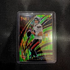 2025 Panini Select Green Shock Prizm Rookie Graham Mertz #234 Club Level /699 