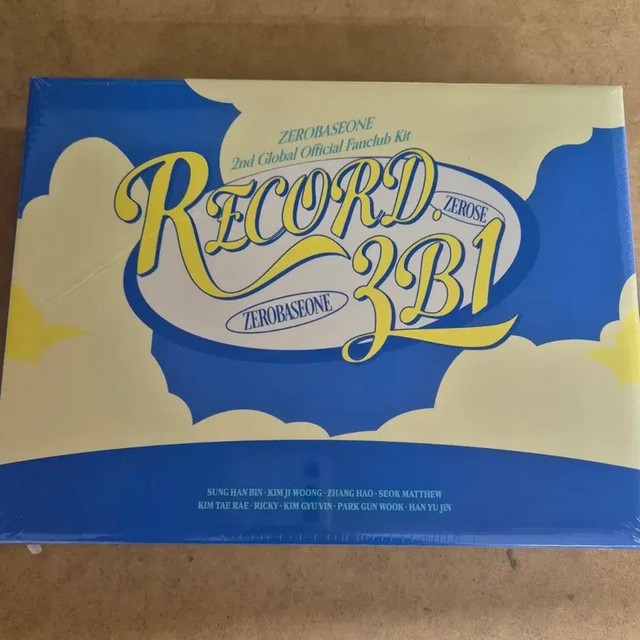 ZERO BASE 1 2nd Generation Fan Club Kit New Sealed