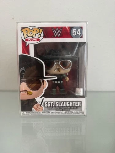 Funko Pop! Vinyl: WWE - Sgt. Slaughter #54 w/Protector