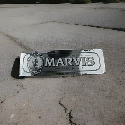 Marvis - Whitening Mint Toothpaste (85ml) 4.4 Oz With Xylitol
