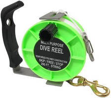 Heavy Duty Multi-Purpose Dive Reel, 290' Stainless Steel