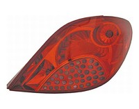RÜCklicht Rechts Peugeot 207 2006-2009 Hella