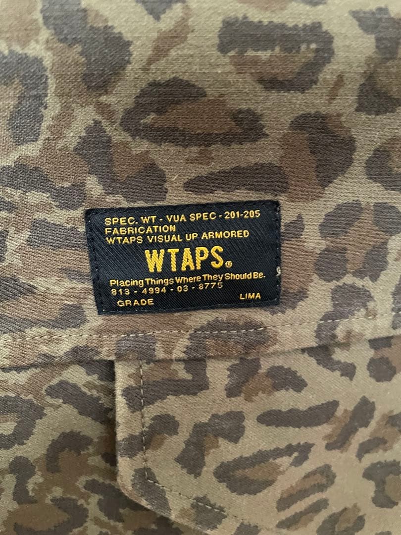 WTAPS Leopard Pattern Mountain Parka Khaki Rare L… - image 3