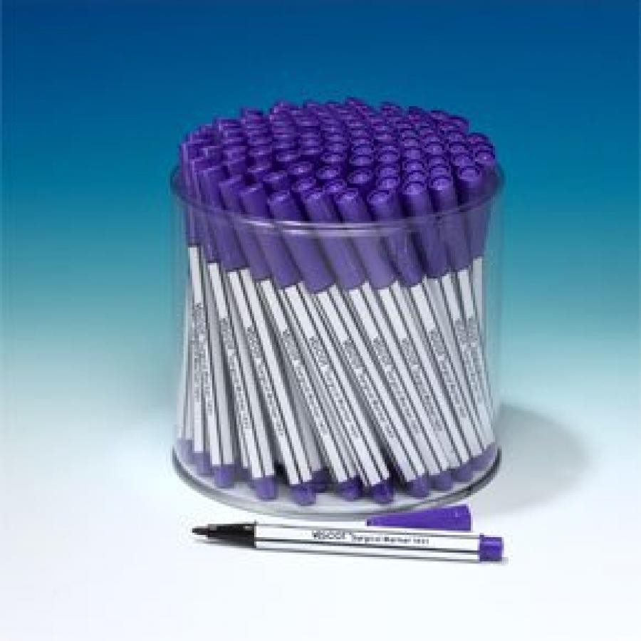 Viscot Skin Marker NonSterile Regular Tip Single Use Gentian