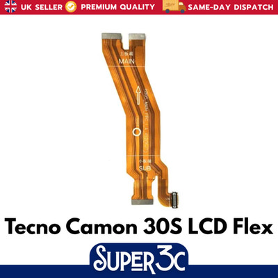 Für Tecno Camon 30S Ersatz LCD Display Flexkabel Premium Qualität - UK Ware
