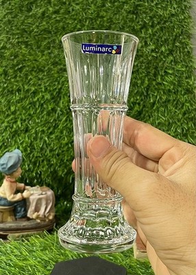 Luminarc Clear Glass Goblet Style Flower Vase 5.86'' Height