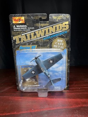 Vintage Maisto Tailwinds Series VI F6F Hellcat Die Cast Airplane NIP Model