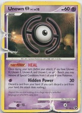 Unown [H] 29/106 Rare Great Encounters Pokemon TCG DMG on eBay