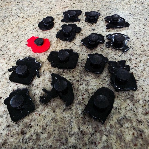 Lot of 15 Croc Charms Shoe Accessories - Superhero Style Characters - Picture 6 of 6