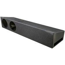 QPower "QBOMB" Ford F-Series Super Crew '09-'26 Dual 8 Empty Woofer Enclosure