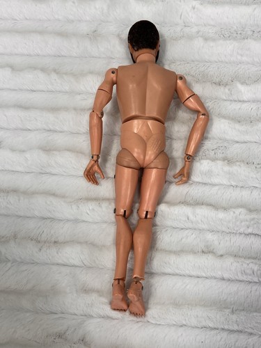 Vintage CopyRight 1964 GI Joe Doll Flocked Brown Hair and Beard Scar Face Hasbro - Picture 8 of 10