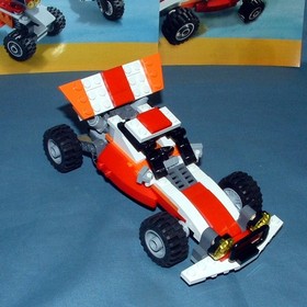 CREATOR, DUNE HOPPER SET 5763 - LEGO - 2011 - USED W/ MANUAL