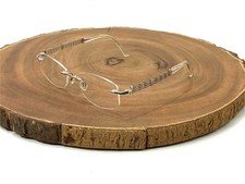 Charmant Eyeglasses As is XL2041 Line Art Gold Silver Titanium 53 16 135mm Japan