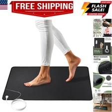 Grounding Mat, Grounding Pad for Bed, Grounding Well Mat for Improve Sleep,Re...