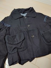 USED EXCELLENT CONDITION COMME DES GARCONS SHORT JACKET, SIZE S. VERYGOOD