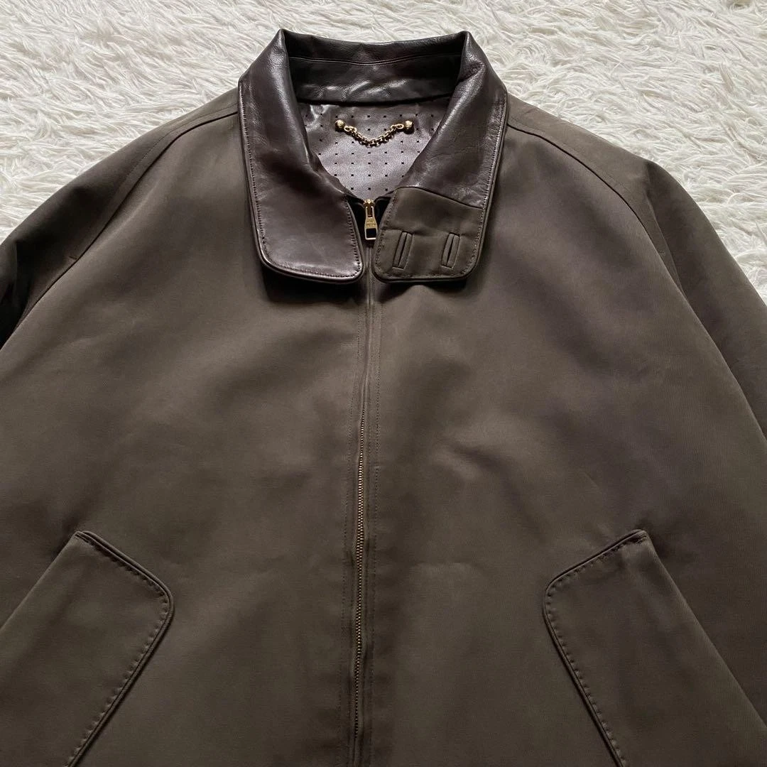 LOUIS VUITTON（LV） Lusso Louis Vuitton Blouson in pelle Lv fodera traforata uomo 46