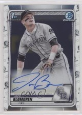 2020 Bowman Draft Chrome Draft Picks Auto Jack Blomgren #CDA-JB Auto 7bt
