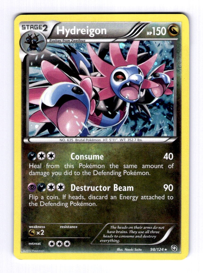 Hydreigon - 98/124 Cosmos Blister Exclusives #098 (2020) Promo Holo LP Pokemon