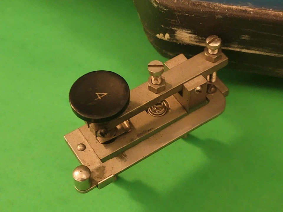 MINI MORSE CODE TELEGRAPH KEY SPY QRP WESTERN ELECTRIC AMATEUR HAM RADIO CW WE - Image 3 of 4