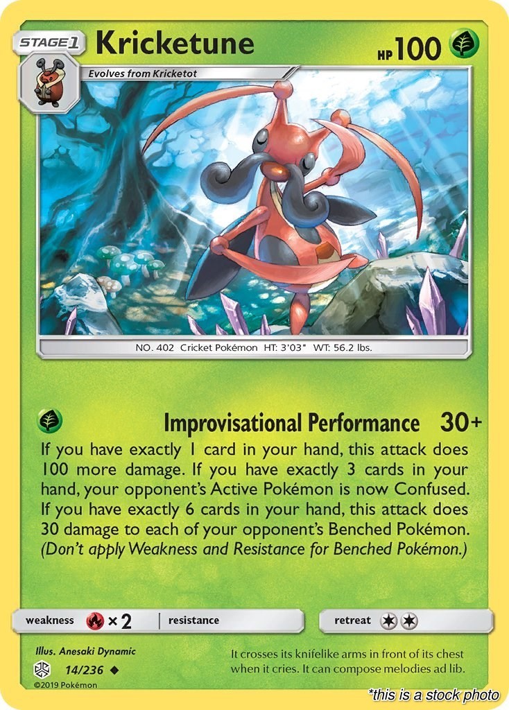 Pokemon | Kricketune [SM12 - 14/236] NM