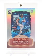 BRIAN THOMAS JR 2024 DONRUSS OPTIC UPTOWNS PRIZM ROOKIE #12 JAGUARS Q6029
